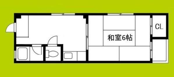 ライオンズ長峡 間取り