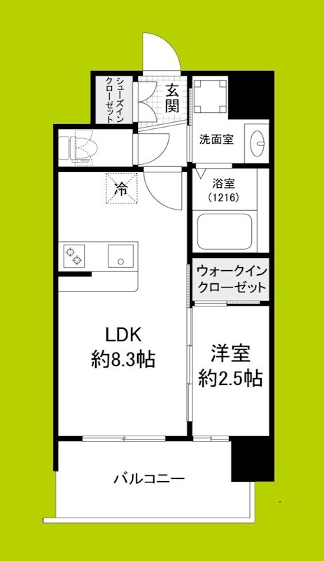 セレニテ江坂エクラ 間取り