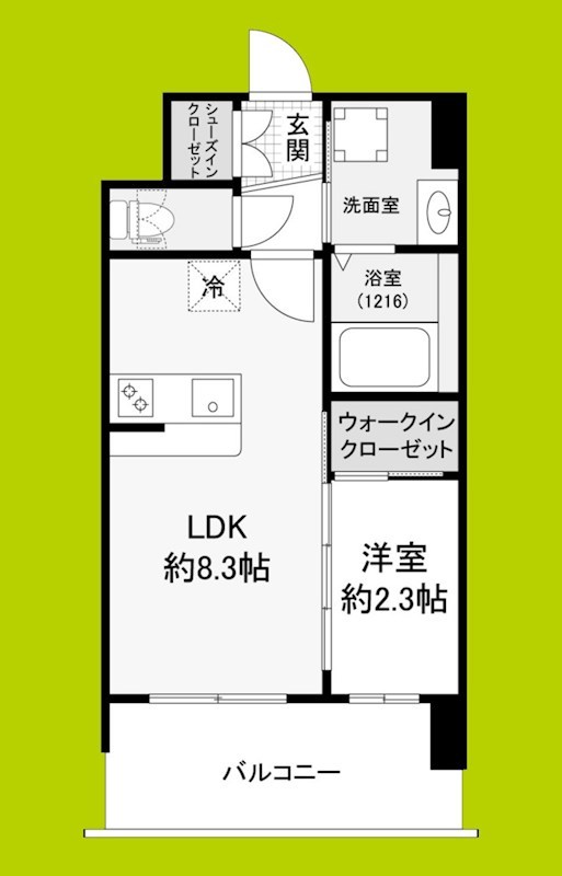セレニテ江坂エクラ 間取り
