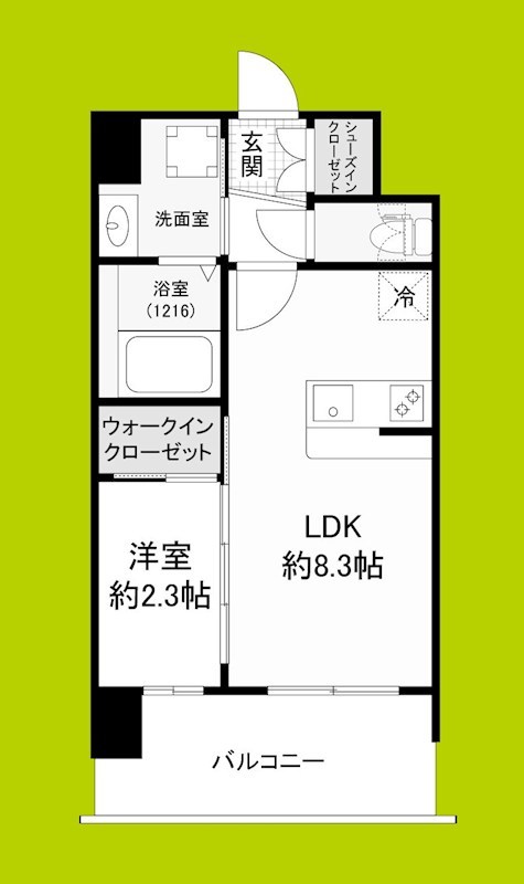 セレニテ江坂エクラ 間取り