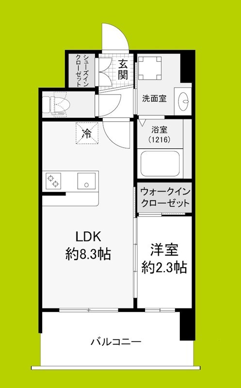 セレニテ江坂エクラ 間取り