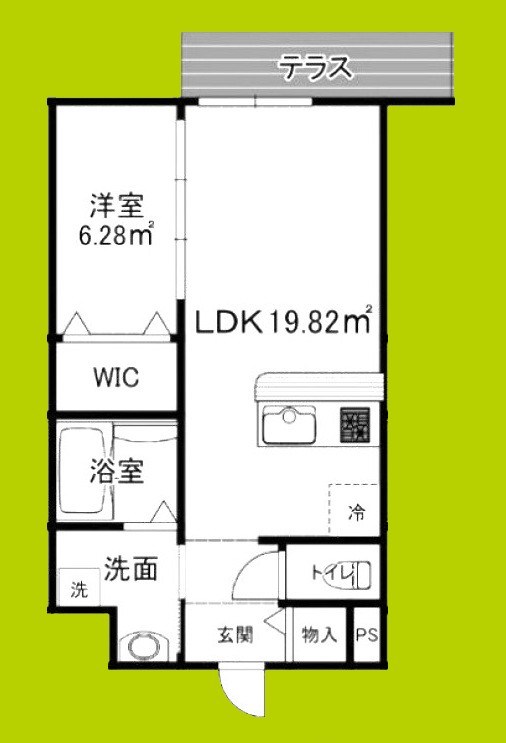 フェリーチェラテ 間取り
