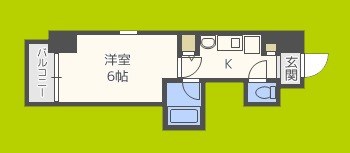 エステムコート大阪城南Ⅱ 間取り