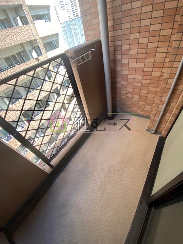 エステムコート大阪城南Ⅱ ベランダ