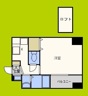 リーブル東天満 間取り