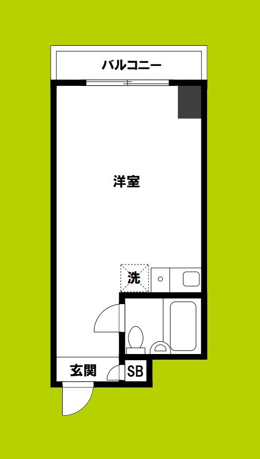 グランドメゾン靭 間取り
