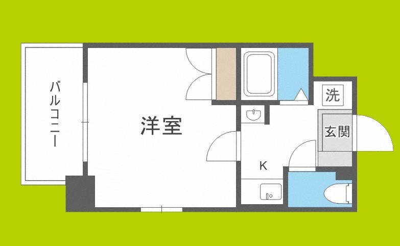 ラナップスクエア天満プライム 間取り