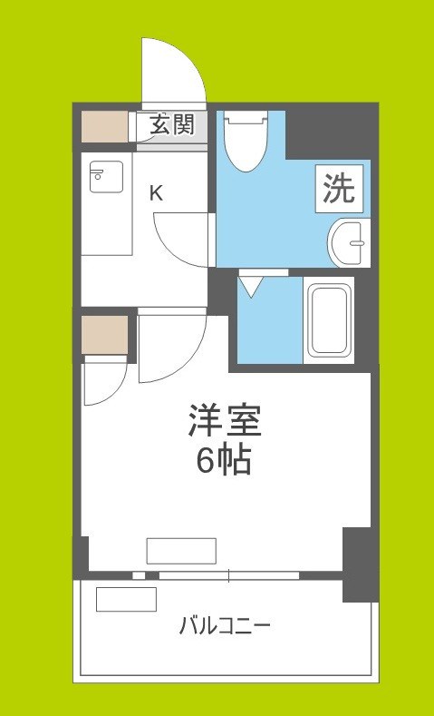 プレサンス天満ステーションフロント 間取り