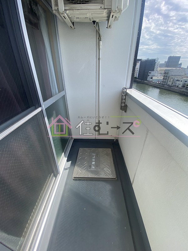 MY江之子島マンション ベランダ