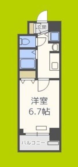 ライジングコート梅田サンライズ 間取り