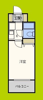 エスリード北梅田第2 間取り