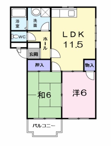 グリーンマンション 間取り