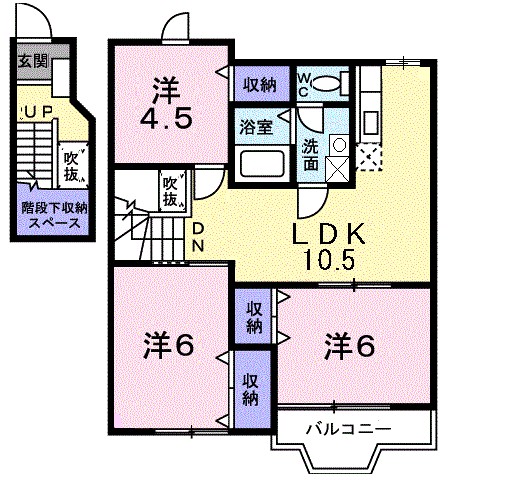 ステッラⅠ 間取り