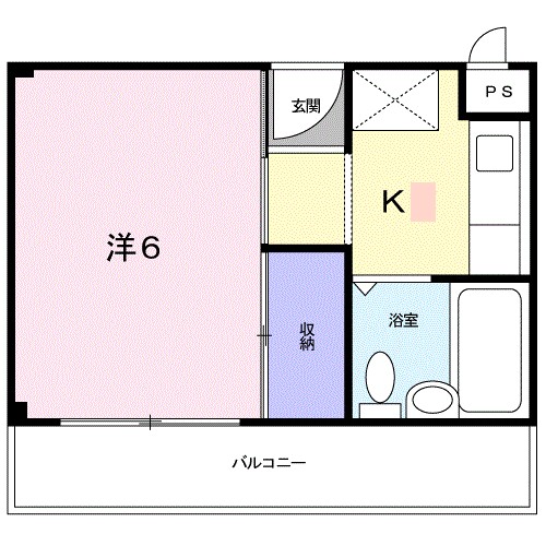 楠古谷マンション 間取り