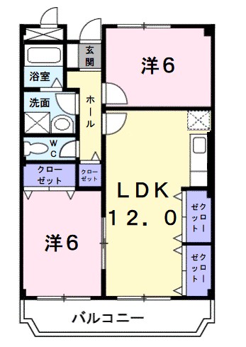 フリーダム中村 間取り