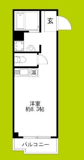 墨江728ハイツ 間取り