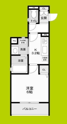 フォレストクリエオーレ中川 間取り