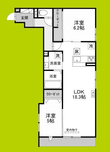 トリシア武庫川 間取り