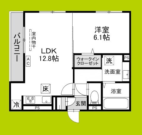 トリシア武庫川 間取り