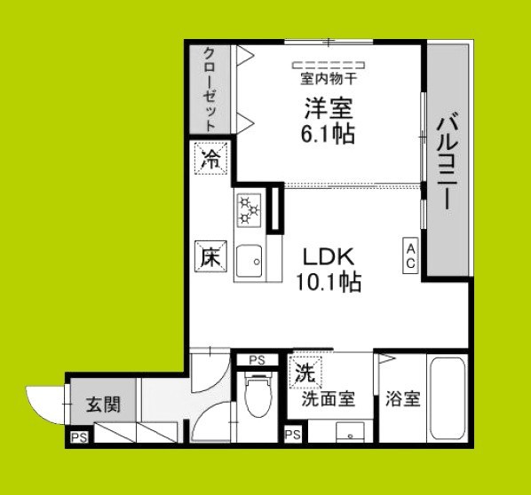 トリシア武庫川 間取り