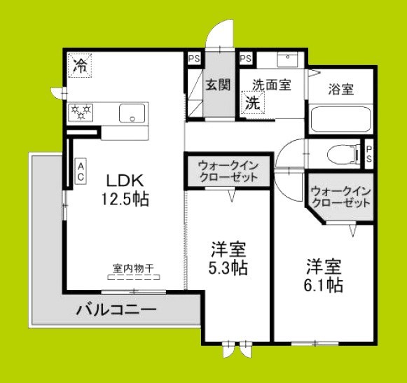 トリシア武庫川 間取り