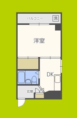 ラパンジール大国Ⅲ  間取り