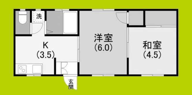 エルム小谷（旧館） 間取り