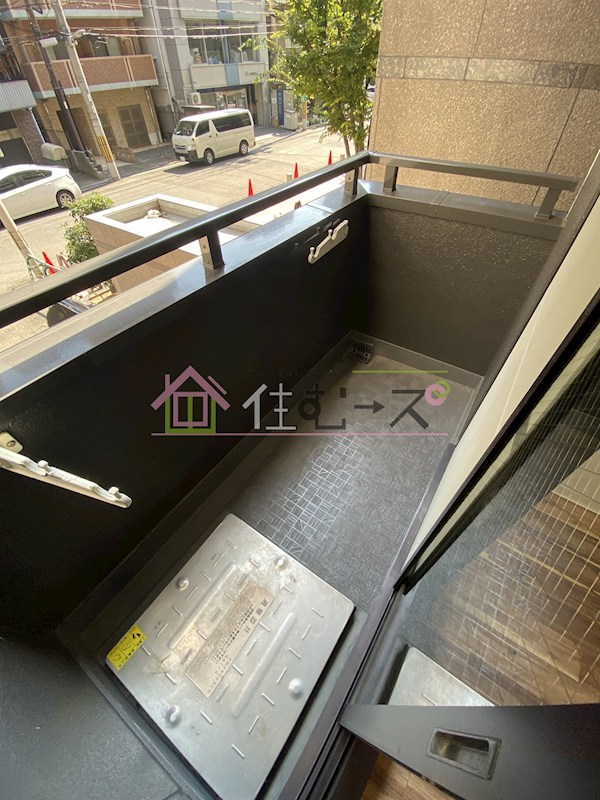 ドエル南船場 ベランダ