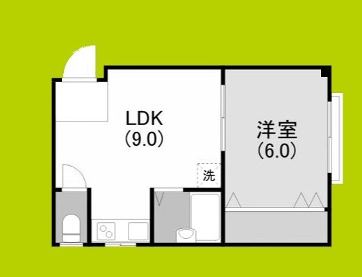 エルム小谷（旧館） 間取り