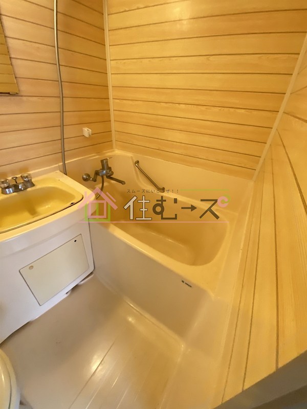 五條コーポ 風呂画像