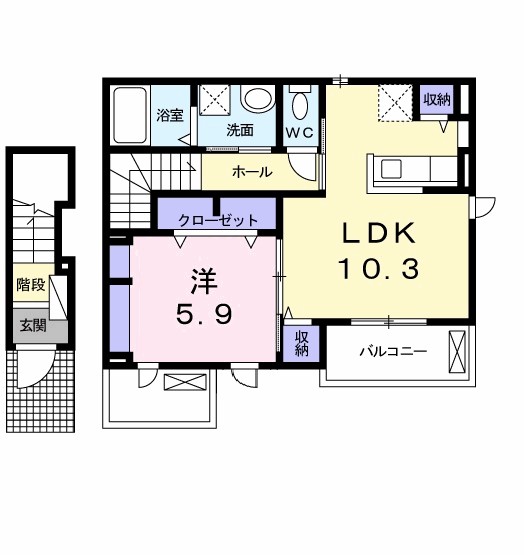 セレスコート花園 間取り