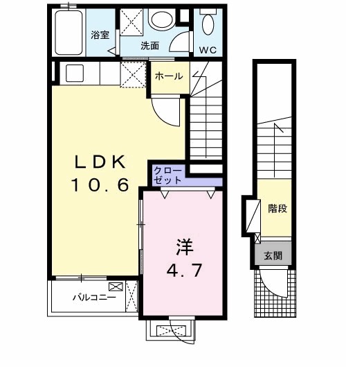 プレーゴ参道 間取り