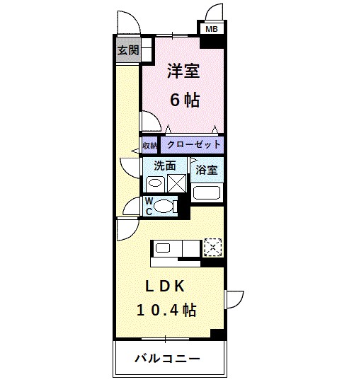 アイ　ウィッシュ 間取り