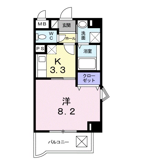 プレジェーネ　北江口 間取り