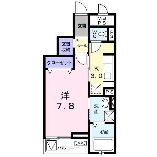 クリアネス　コート 間取り