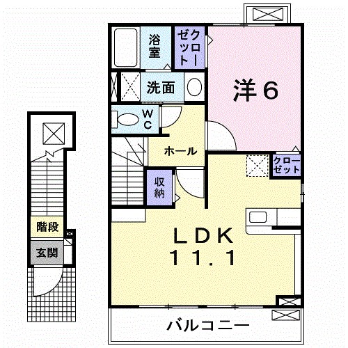 プラージュ・ミディ 間取り