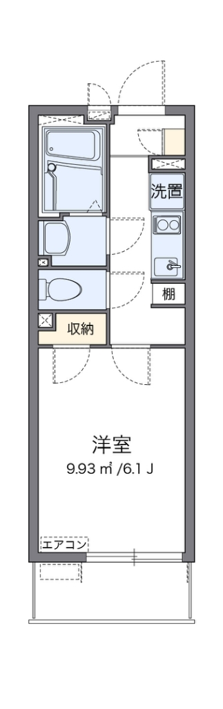 クレイノ朝潮橋 間取り