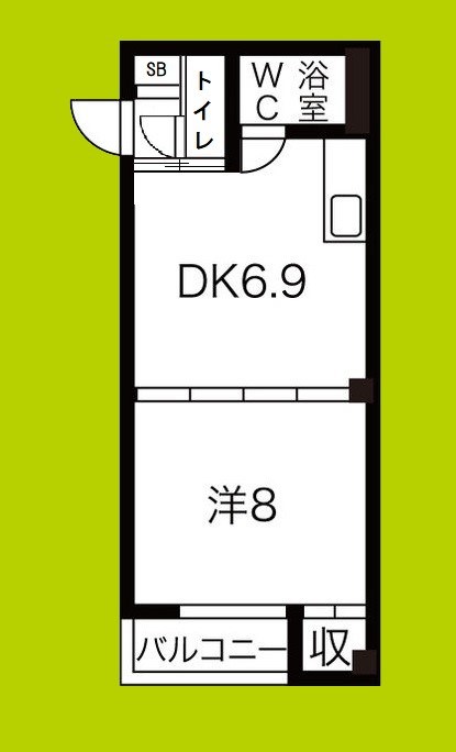 ポパイハイツ 間取り