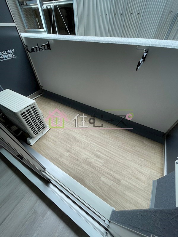 グランカリテ九条南 ベランダ