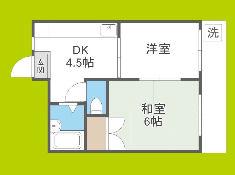 ICH田辺 間取り