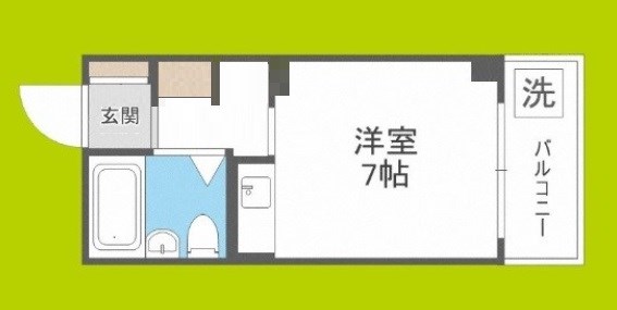 グリーンハイツ緑橋A 間取り