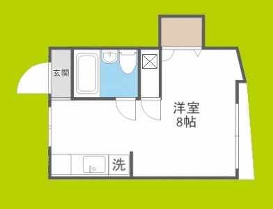 福島常盤マンション 間取り