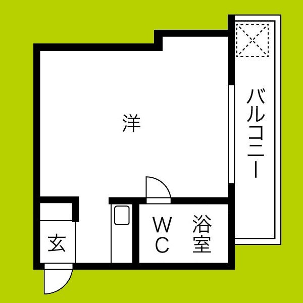 阪神ハイグレードマンション1番館 間取り