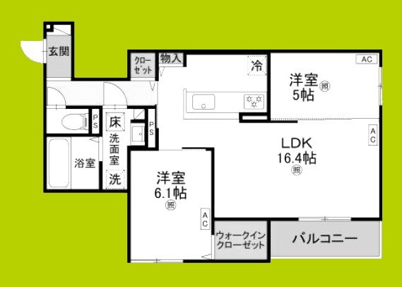 RETREAT 25 間取り