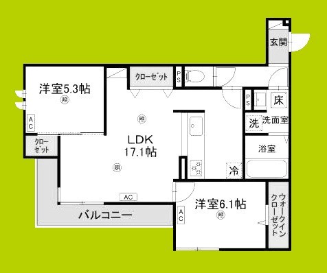 RETREAT 25 間取り