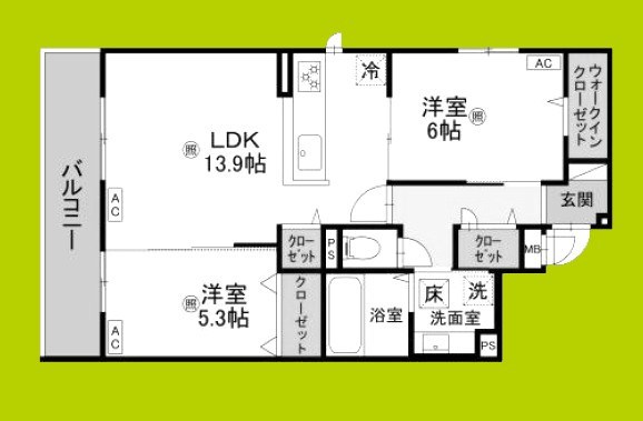 RETREAT 25 間取り
