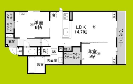 RETREAT 25 間取り