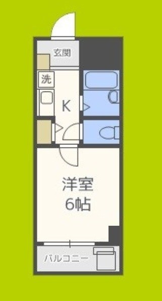 リーガル塚本Ⅱ 間取り