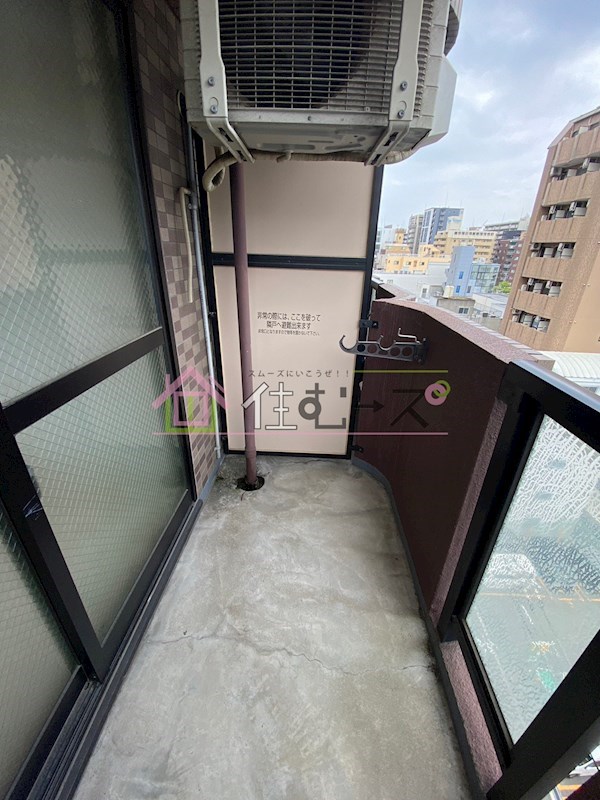 ルミエール南堀江 ベランダ