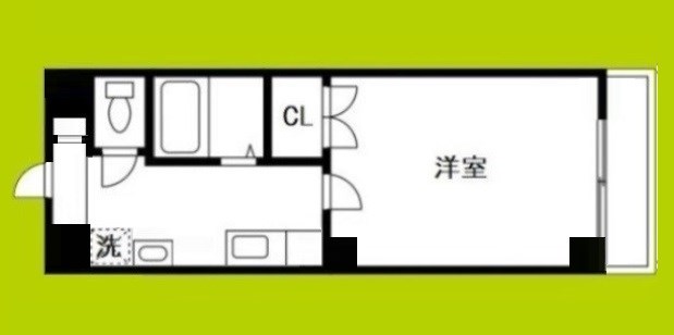 フォレスト西道頓堀 間取り